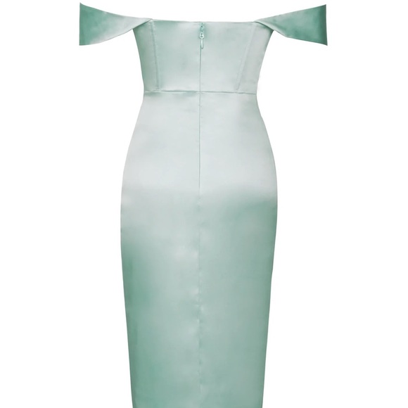 Miss Circle brand satin dress - Picture 7 of 9